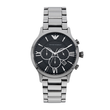 Buy Emporio Armani Men's Chronograph Stainless Steel Black Dial 44mm Watch AR11208 in Pakistan