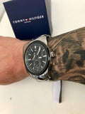 Buy Tommy Hilfiger Quartz Stainless Steel Black Dial 44mm Watch for Men - 1791639 in Pakistan