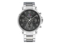 Buy Tommy Hilfiger Chronograph Quartz Stainless Steel Grey Dial 46mm Watch for Men - 1710382 in Pakistan