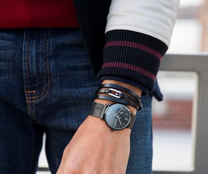 Buy Tommy Hilfiger Quartz Stainless Steel Black Dial 40mm Watch for Men - 1791507 in Pakistan