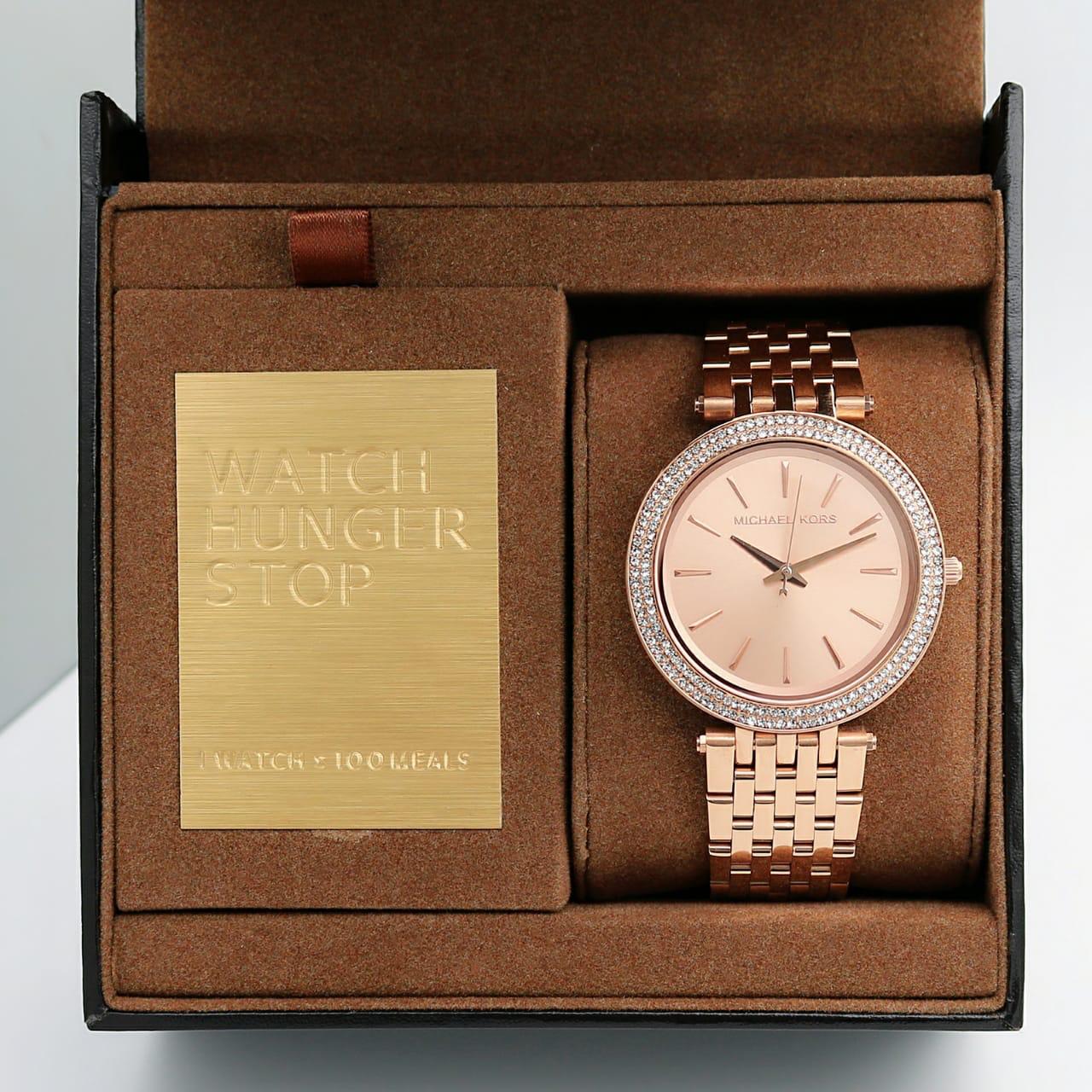 Buy Michael Kors Women’s Quartz Stainless Steel Rose Gold Dial 39mm Watch - MK3192 in Pakistan