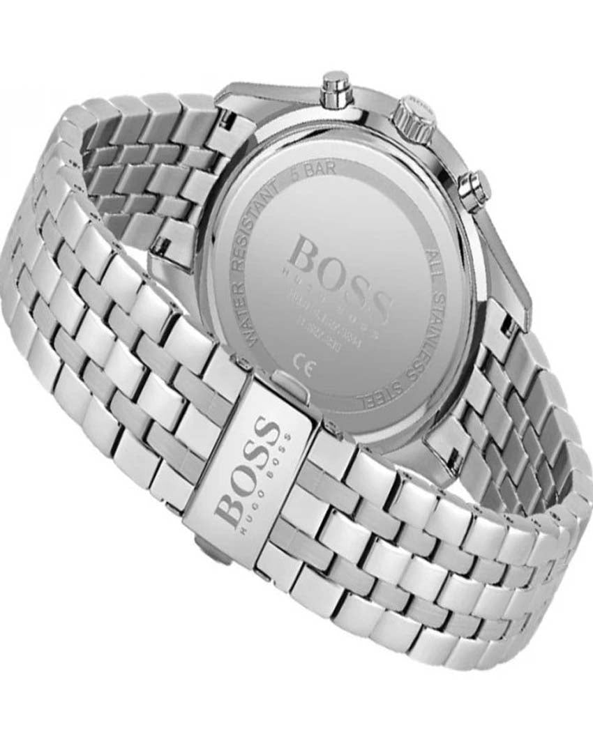 Buy Hugo Boss Mens Quartz Associate Stainless Steel Black Dial 42mm Watch - 1513869 in Pakistan