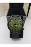 Buy Emporio Armani Men’s Quartz Stainless Steel Green Dial 46mm Watch AR11470 in Pakistan