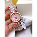 Buy Michael Kors Womens Quartz Runway Stainless Steel Pink Dial 28mm Watch - Mk6856 in Pakistan