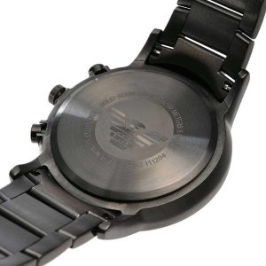 Buy Emporio Armani Mens Quartz Stainless Steel Black Dial 43mm Watch - Ar2453 in Pakistan