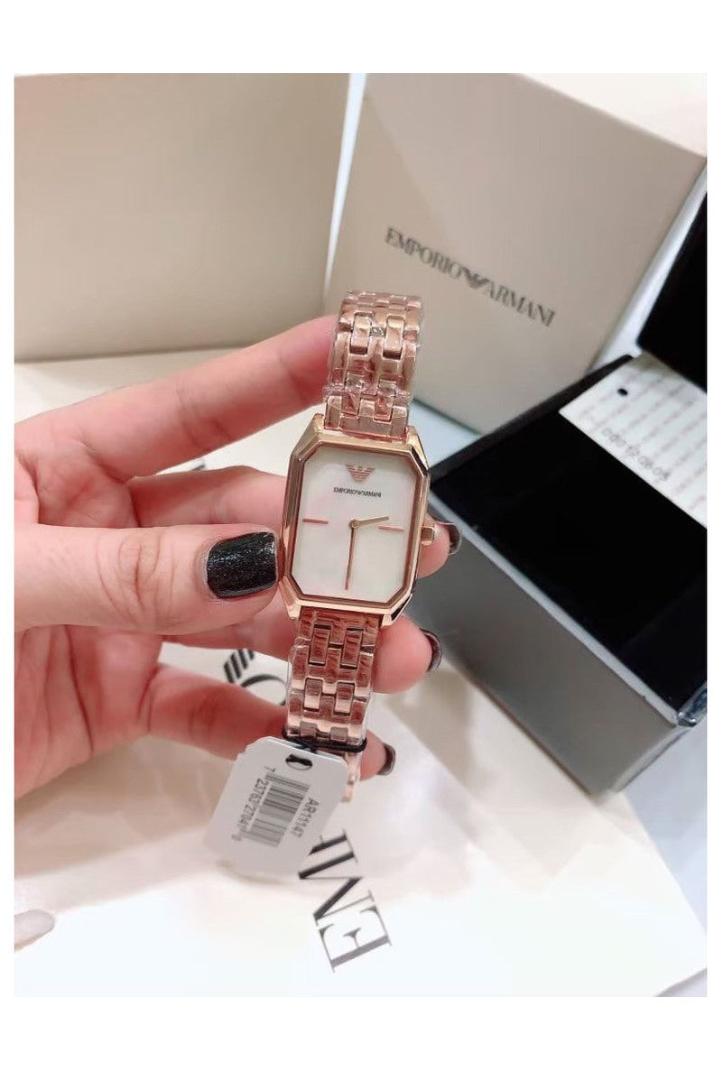 Buy Emporio Armani Womens Analog Stainless Steel Mother Of Pearl Dial 36mm Watch - Ar11147 in Pakistan