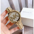 Buy Michael Kors Womens Quartz Runway Stainless Steel Gold Dial 44mm Watch - Mk6714 in Pakistan