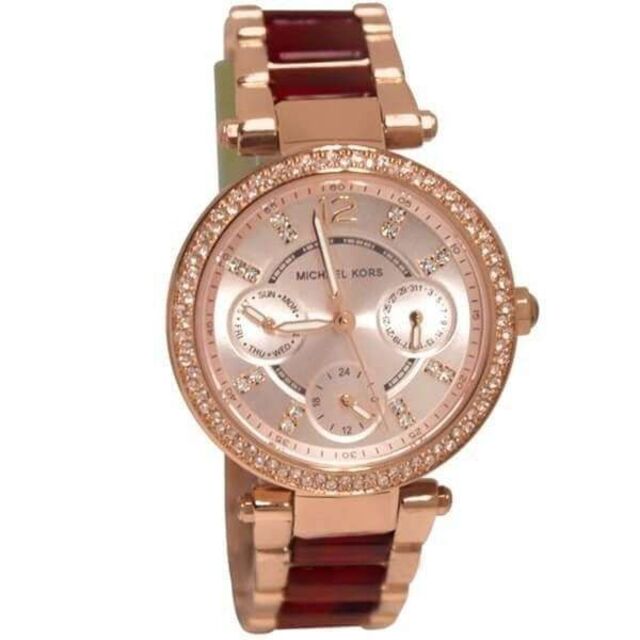 Buy Michael Kors Womens Quartz Stainless Steel Rose Gold Dial 33mm Watch - Mk6239 in Pakistan