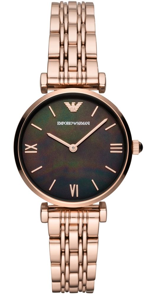 Buy Emporio Armani Women's Analog Stainless Steel Black Dial 32mm Watch AR11145 in Pakistan