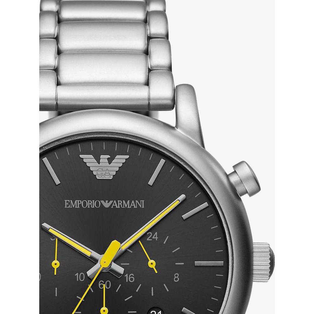 Buy Emporio Armani Men’s Quartz Stainless Steel Black 46mm Watch - AR11324 in Pakistan