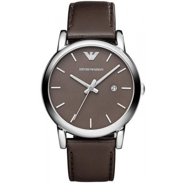 Buy Emporio Armani Quartz Leather Strap Brown Dial 41mm Watch for Men - Ar1729 in Pakistan