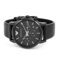 Buy Emporio Armani Quartz Black Leather Strap Black Dial 41mm Watch for Men - Ar1737 in Pakistan