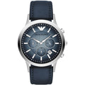 Buy Emporio Armani Men’s Quartz Leather Strap Blue Dial 43mm Watch - AR2473 in Pakistan