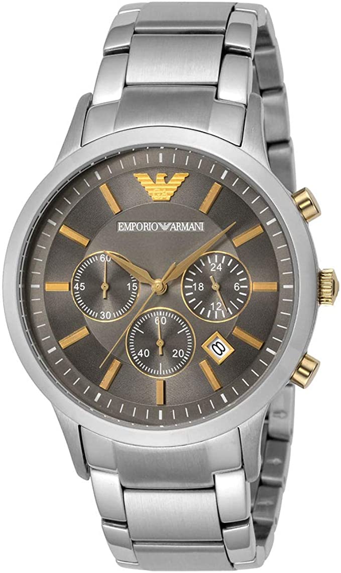 Buy Emporio Armani Men's Quartz Stainless Steel 43mm Watch AR11047 in Pakistan