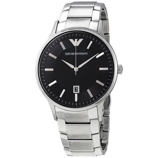 Buy Emporio Armani Mens Quartz Stainless Steel Black Dial 43mm Watch - Ar11181 in Pakistan