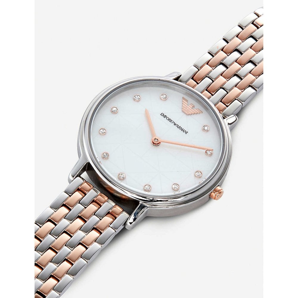 Buy Emporio Armani Women’s Quartz Stainless Steel Mother of Pearl Dial 28mm Watch - AR11094 in Pakistan