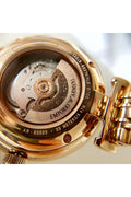 Buy Emporio Armani Women's Automatic Stainless Steel Silver Open Heart Dial 34mm Watch AR60023 in Pakistan