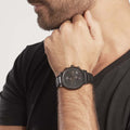 Buy Hugo Boss Mens Chronograph Quartz Integrity Stainless Steel Black Dial 43mm Watch - 1513780 in Pakistan