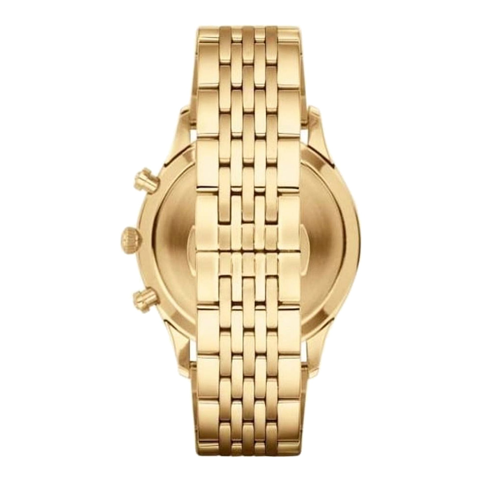 Buy Emporio Armani Mens Analogue Quartz Stainless Steel Black Dial 41mm Watch - Ar1893 in Pakistan