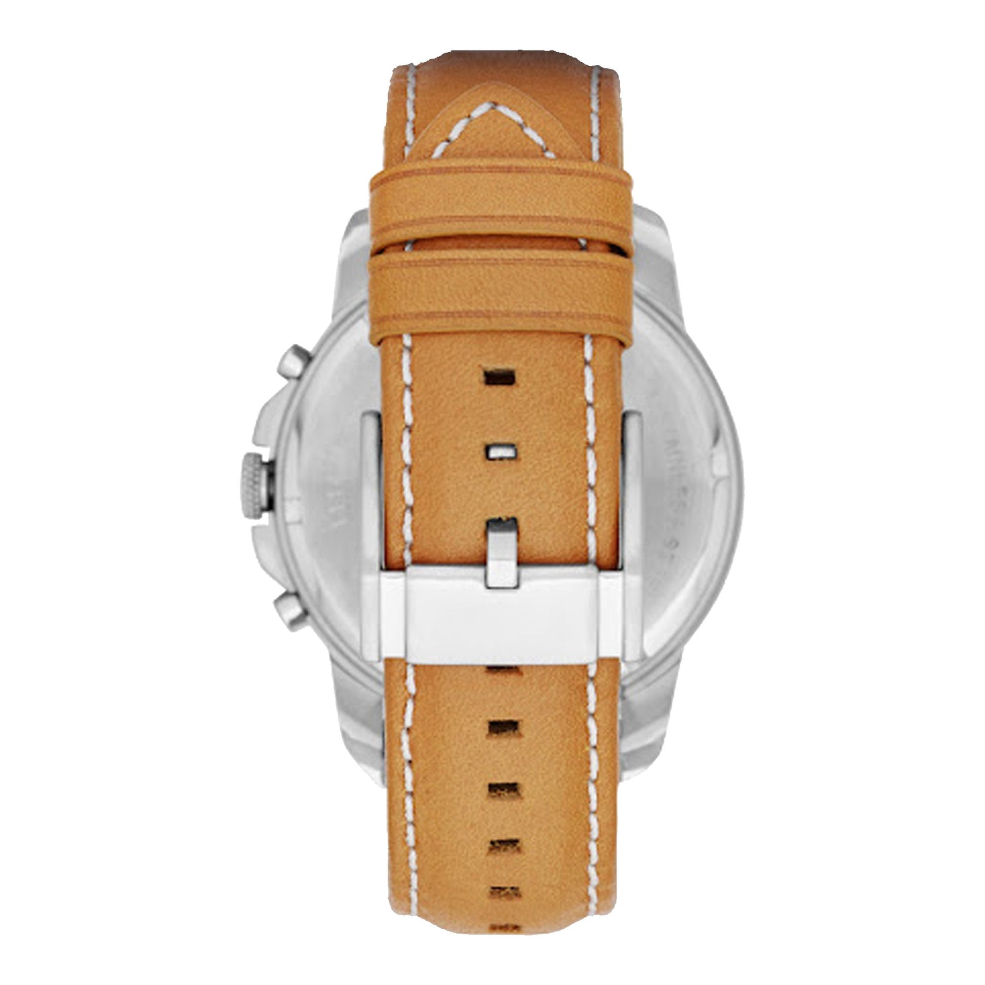 Buy Men's Chronograph Quartz Grant Brown Leather Strap Green Dial 44Mm Watch in Pakistan