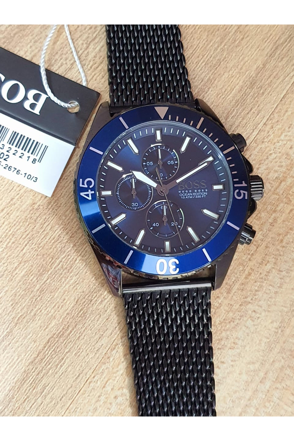 Buy Hugo Boss Men’s Chronograph Quartz Stainless Steel Strap 48mm Watch 1513702 in Pakistan