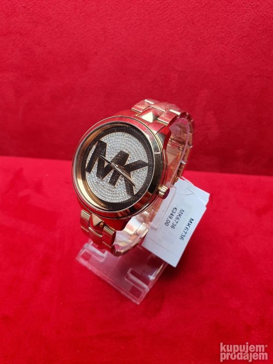 Buy Michael Kors Womens Quartz Runway Stainless Steel Rose Gold Dial 44mm Watch - Mk6736 in Pakistan