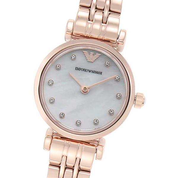 Buy Emporio Armani Womens Analog Stainless Steel Mother Of Pearl Dial 22mm Watch - Ar11203 in Pakistan