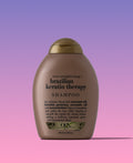 Buy OGX Ever Straightening Brazilian Keratin Smooth Shampoo - 385ml in Pakistan