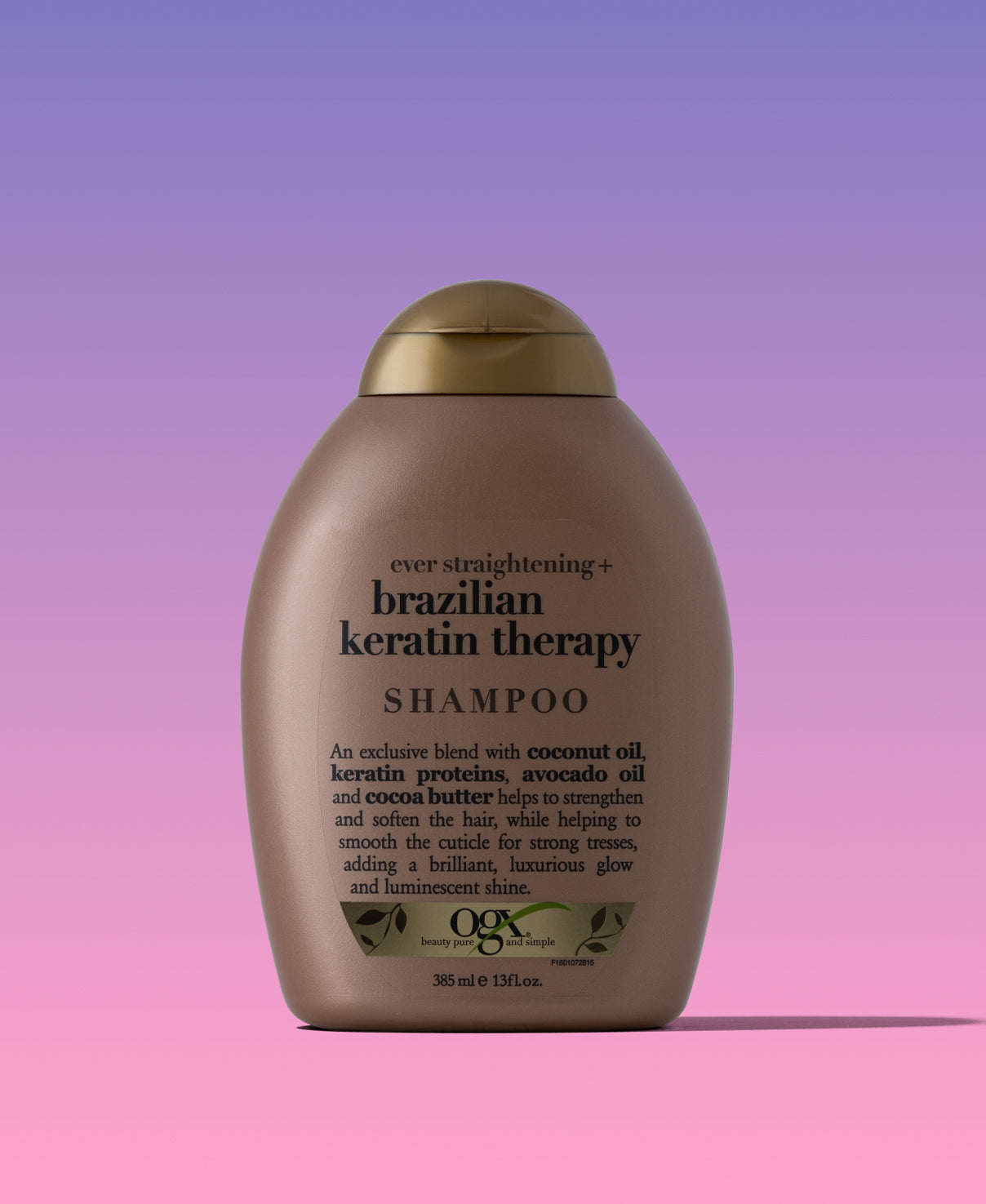 Buy OGX Ever Straightening Brazilian Keratin Smooth Shampoo - 385ml in Pakistan