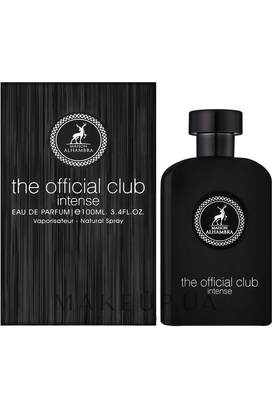 Buy Alhambra The Offical Club Intense EDP - 100ml in Pakistan
