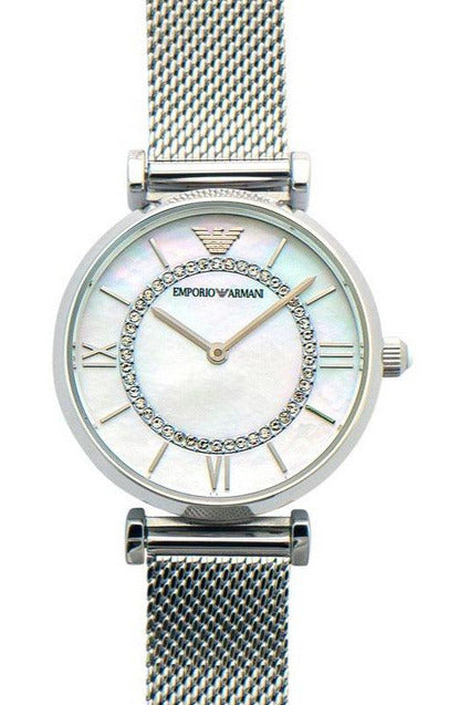 Buy Emporio Armani Gianni T-Bar Multi-Colored Steel 32mm Ladies Watch 11319 in Pakistan