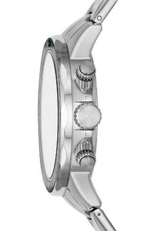 Buy Fossil Men's Chronograph Quartz Silver Stainless Steel Green Dial 45mm Watch BQ2492 in Pakistan