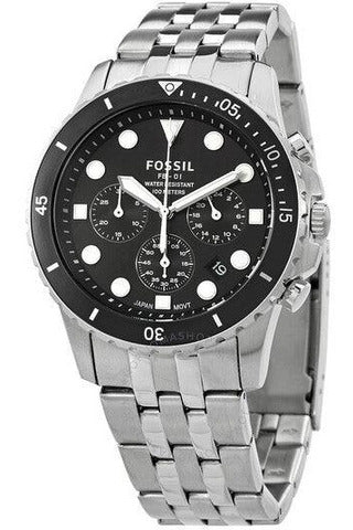 Buy Fossil Men's Quartz Stainless Steel Black Dial 42mm Watch FS5837 in Pakistan