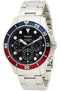 Buy Fossil Men's Chronograph Quartz Stainless Steel Black Dial 46mm Watch FS5767 in Pakistan