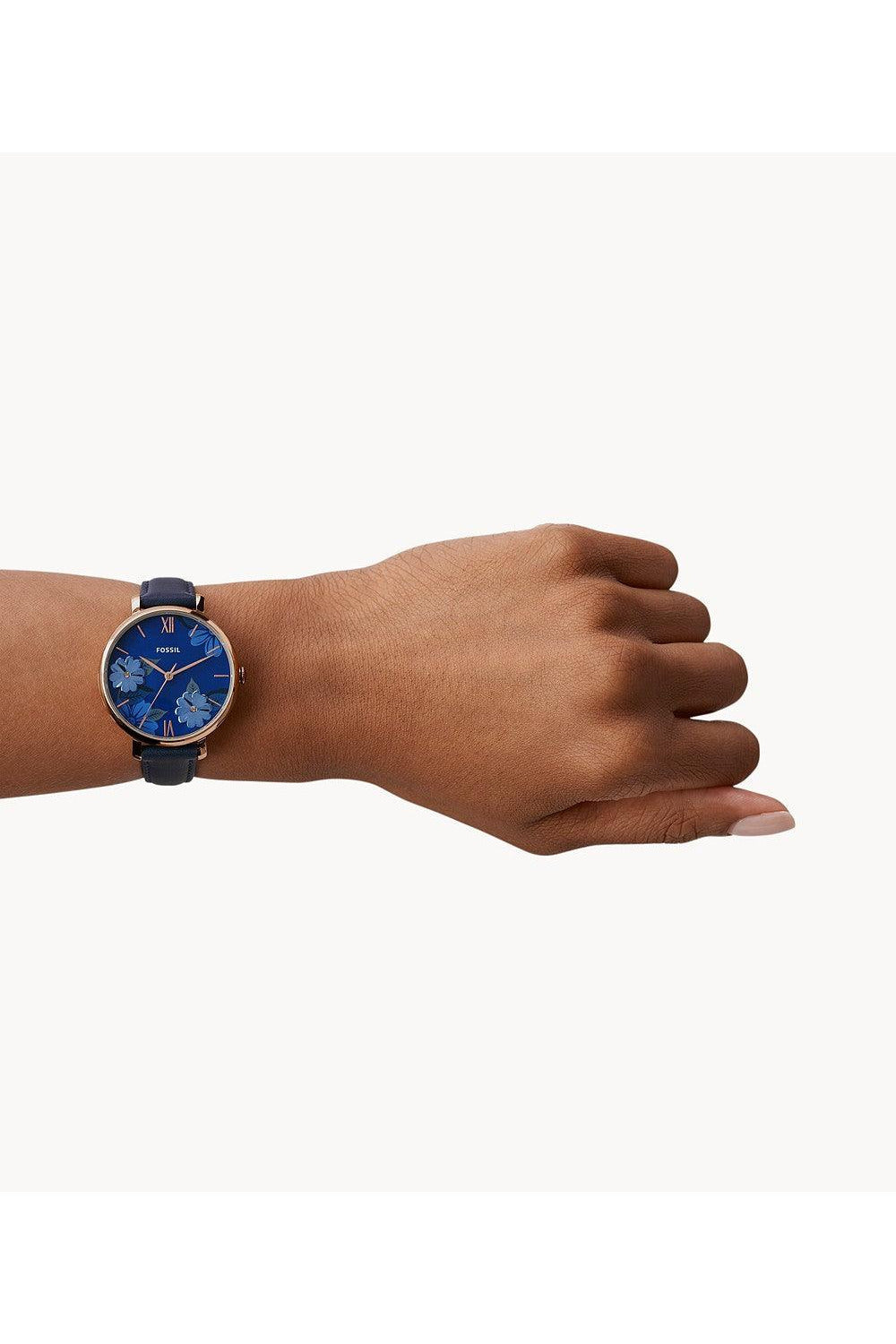 Buy Fossil Women's Quartz Blue Leather Strap Blue Dial 36mm Watch ES4673 in Pakistan