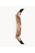 Buy Fossil Women's Quartz Blue Leather Strap Blue Dial 36mm Watch ES4673 in Pakistan