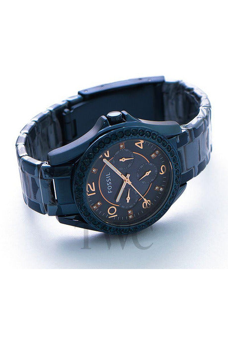 Buy Fossil Women's Quartz Blue Stainless Steel Blue Dial 38mm Watch ES4294 in Pakistan
