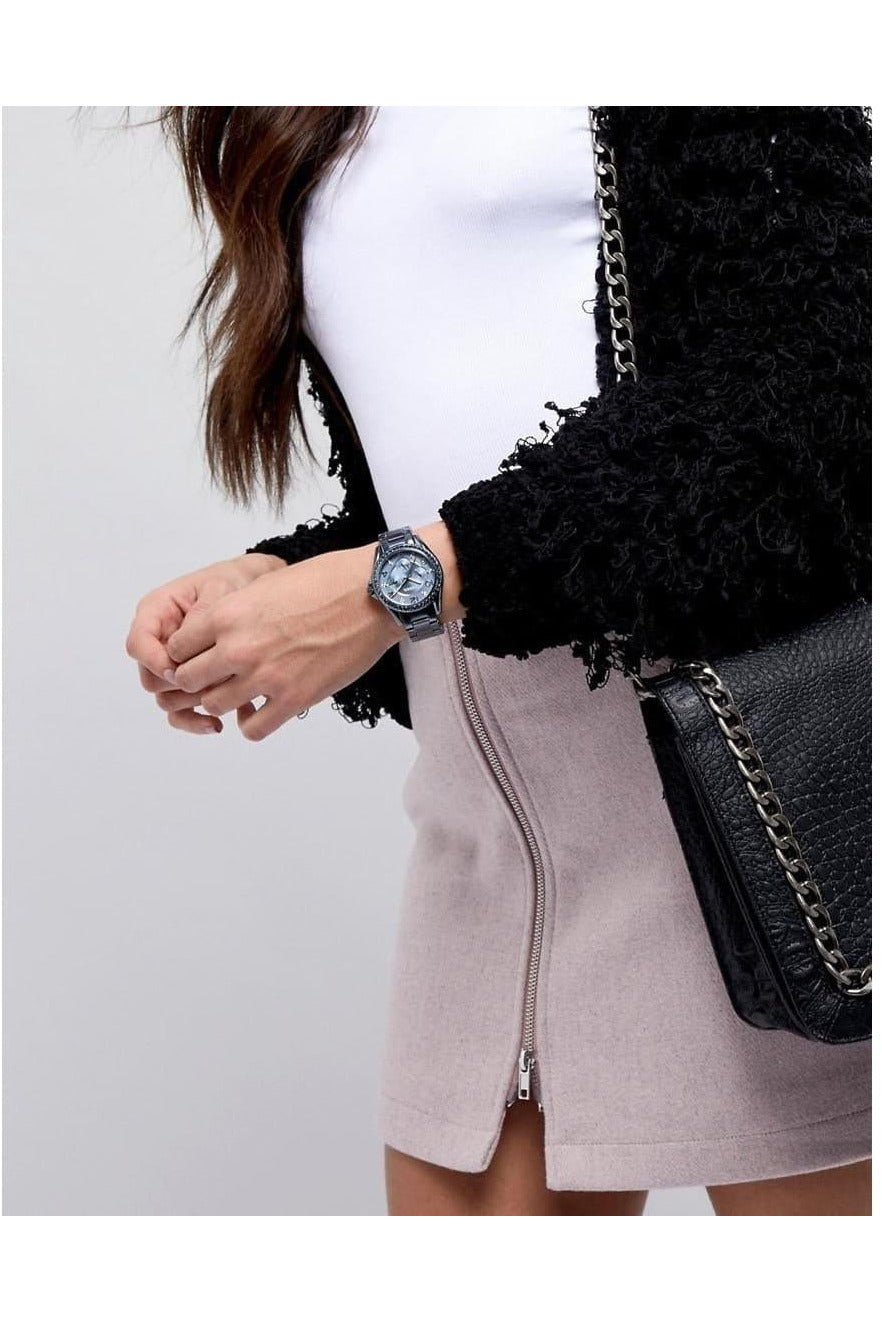 Buy Fossil Women's Quartz Blue Stainless Steel Blue Dial 38mm Watch ES4294 in Pakistan