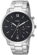 Buy Men's Chronograph Quartz Neutra Silver Stainless Steel Black Dial 44Mm Watch in Pakistan