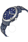 Buy Fossil Men's Chronograph Quartz Blue Stainless Steel Blue Dial 44mm Watch FS5230 in Pakistan