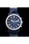 Buy Fossil Men's Chronograph Quartz Blue Stainless Steel Blue Dial 44mm Watch FS5230 in Pakistan