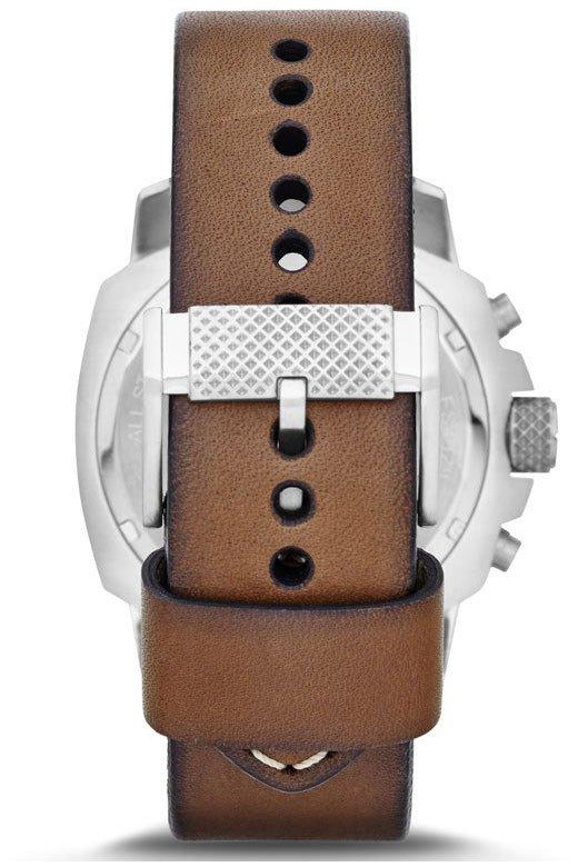 Buy Fossil Men's Quartz Brown Leather Strap White Dial 45mm Watch FS4929 in Pakistan
