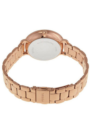 Buy Fossil Women's Quartz Rose Gold Stainless Steel Mother Of Pearl Dial 36mm Watch ES3757 in Pakistan