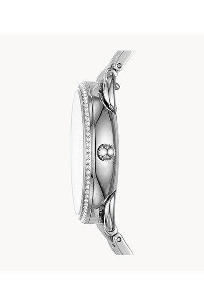 Buy Fossil Women's Quartz Silver Stainless Steel Silver Dial 35mm Watch ES4262 in Pakistan