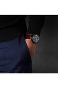 Buy Fossil Men's Chronograph Quartz Leather Strap Grey Dial 44mm Watch FS5522 in Pakistan