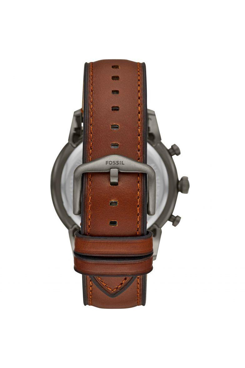 Buy Fossil Men's Chronograph Quartz Leather Strap Grey Dial 44mm Watch FS5522 in Pakistan