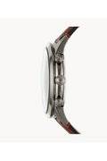 Buy Fossil Men's Chronograph Quartz Leather Strap Grey Dial 44mm Watch FS5522 in Pakistan