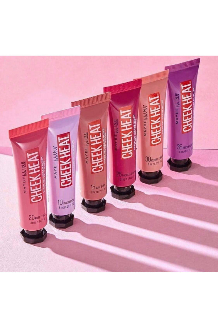 Buy Maybelline Cheek Heat Gel Cream Blush - Nude Burn in Pakistan