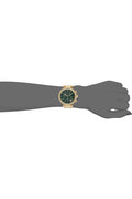 Buy Michael Kors Womens Quartz Chronograph Parker Gold Stainless Steel Green Dial 38mm Watch - Mk6263 in Pakistan