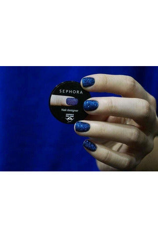Buy Sephora Nail Designer 3D Effect - Blue Glitter in Pakistan